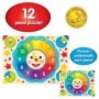 Puzzle Dezvoltare tactila sa invatam Ceasul 12 piese 3-6 ani